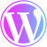 WordPress logo icon