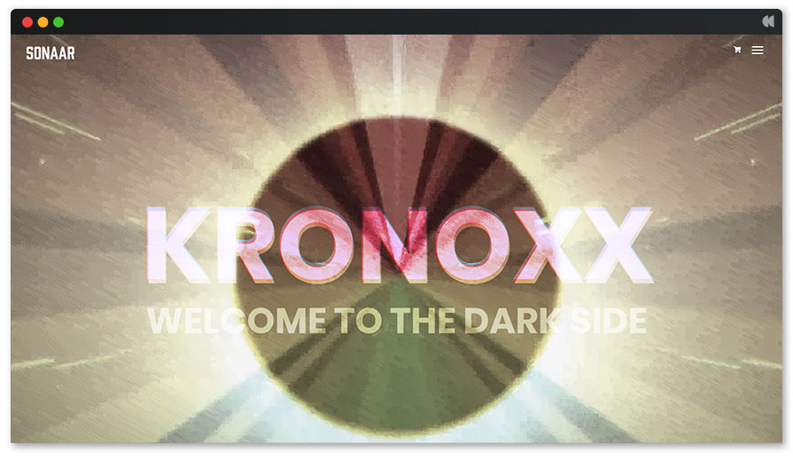 DJ WordPress themes - Kronoxx