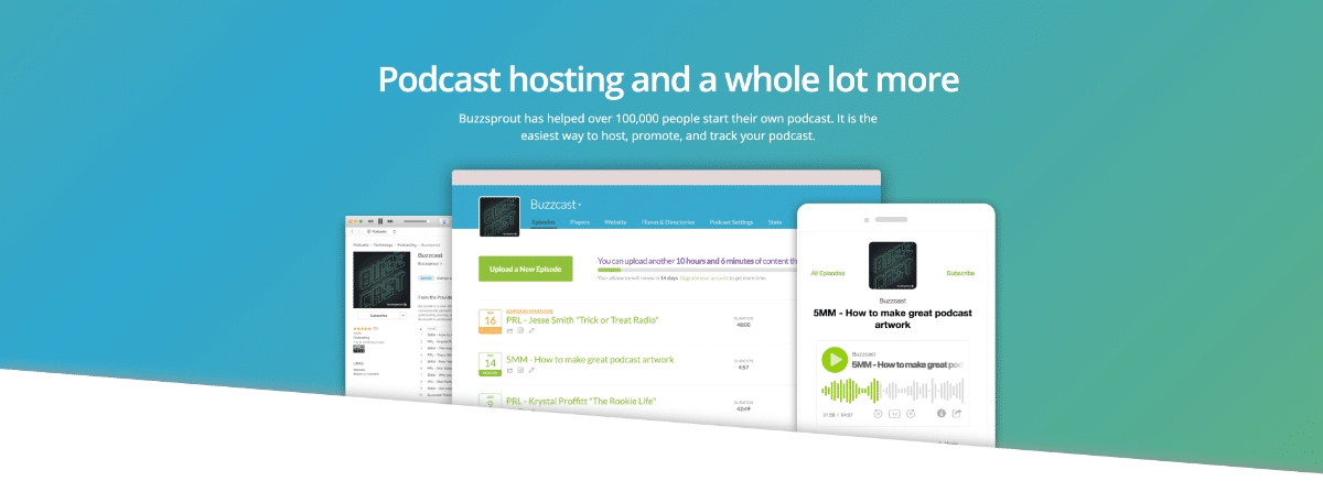 Buzzsprout will host your podcast easily