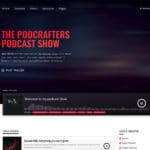 Thème WordPress de Podcrafter pour le podcasting avec Ajax