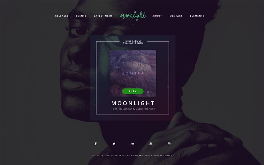 DJ WordPress Theme