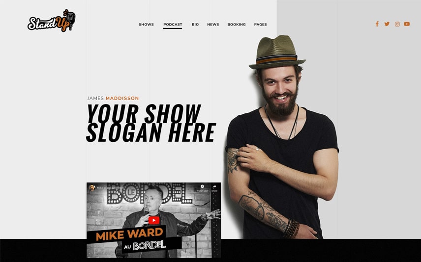 Stand Up WordPress Theme